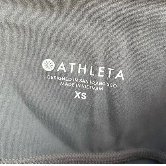 Athleta Salutation Tight Meshblock Stash Pocket XS - Picture 8 of 8